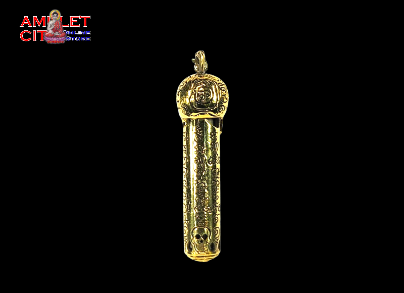 Thumbnail: Golden Skull Yantra Takrut @ Archan Lek Kantasiro