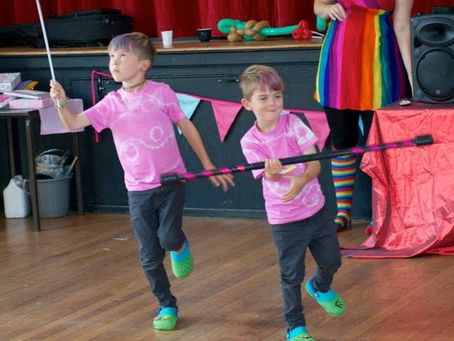 Circus school workshops