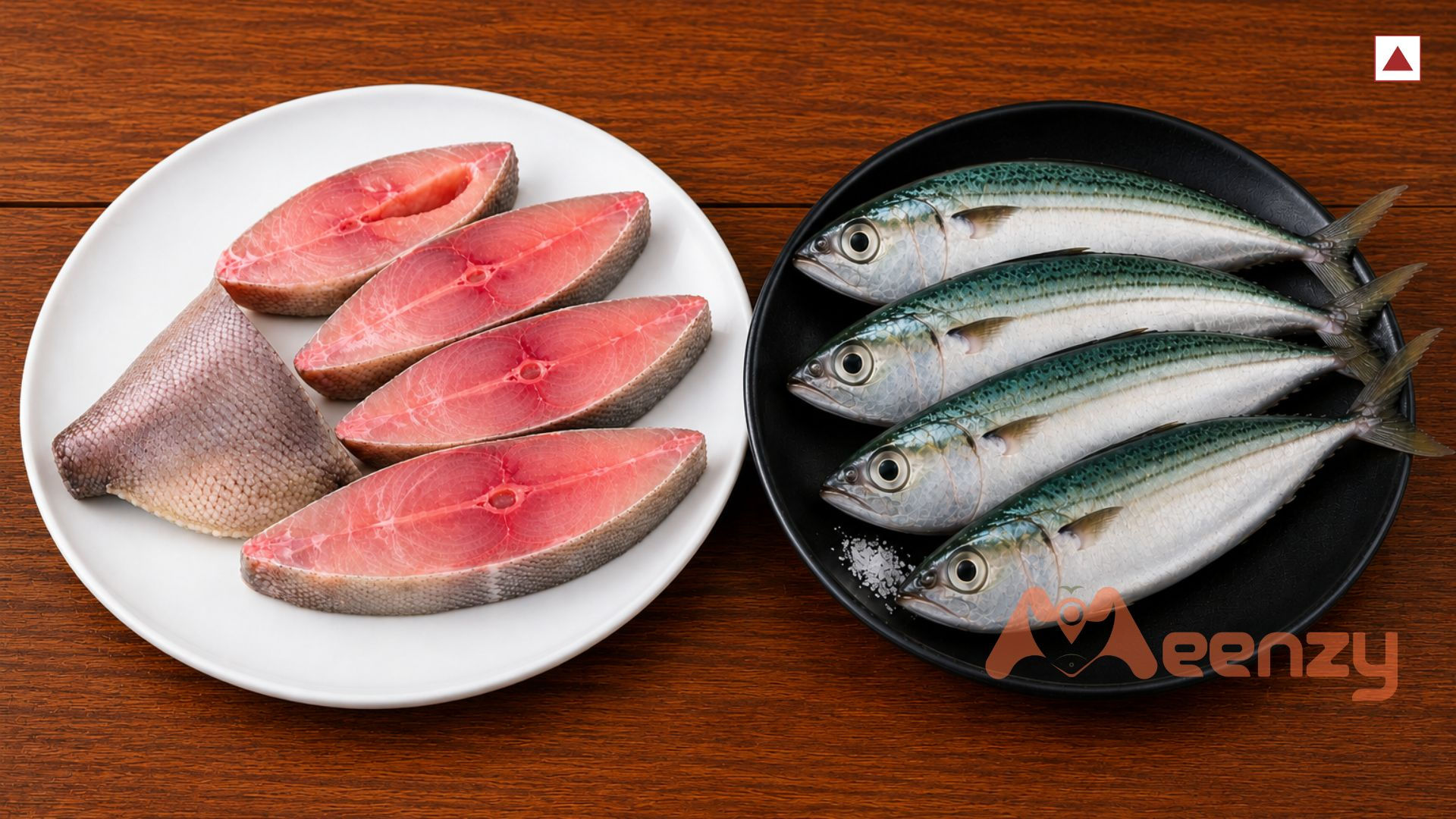 Black Pomfret - Sliced(𝗡𝗲𝘁: 𝟱𝟬𝟬𝗴) + Kanangeluthi- Whole(𝗡𝗲𝘁: 𝟱𝟬𝟬𝗴)