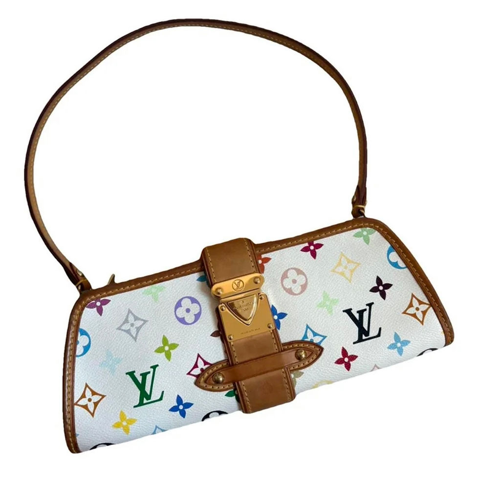 Louis Vuitton Shirley Multicolor × Takashi Murakami bag