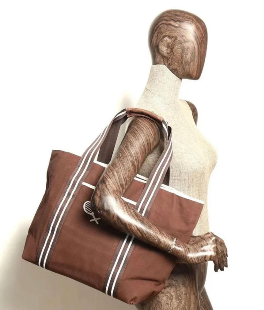 Thumbnail: Rare Chanel tennis tote bag 