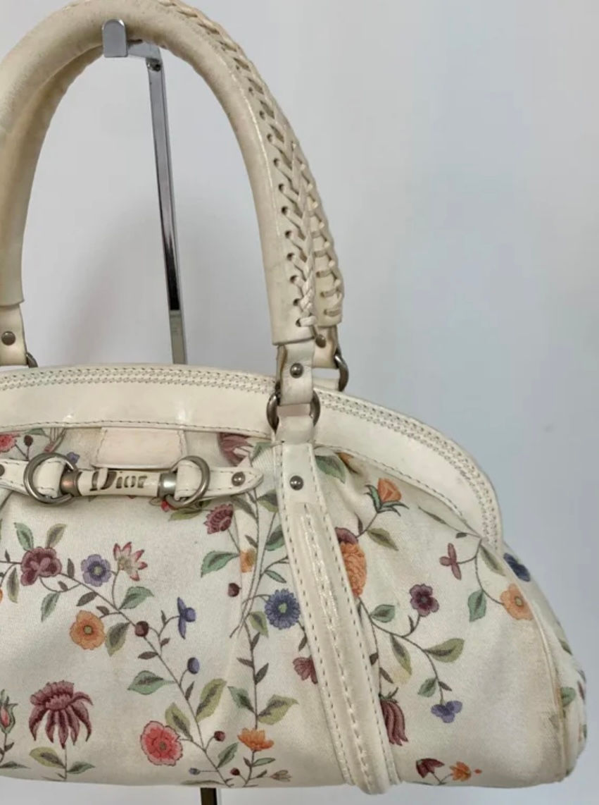 Thumbnail: Rare limited dior floral bag (limited 032)