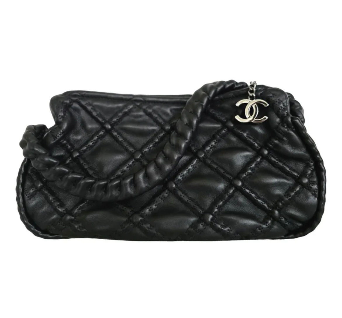 Chanel Cocomark Matelassé  Hobo Lambskin bag 