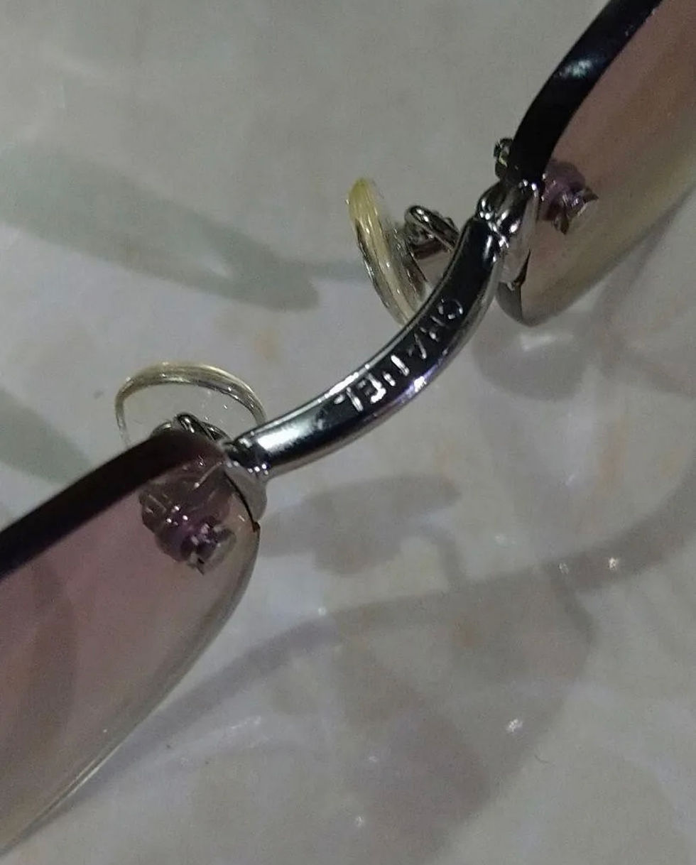 Thumbnail: Rare Chanel pink/purple gradation sunglasses 