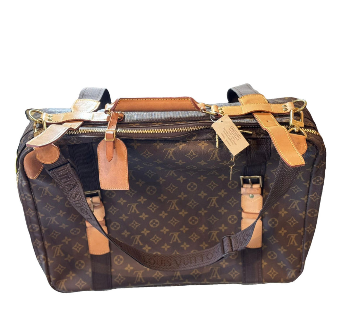 LOUIS VUITTON Monogram Satellite 53 Suitcase