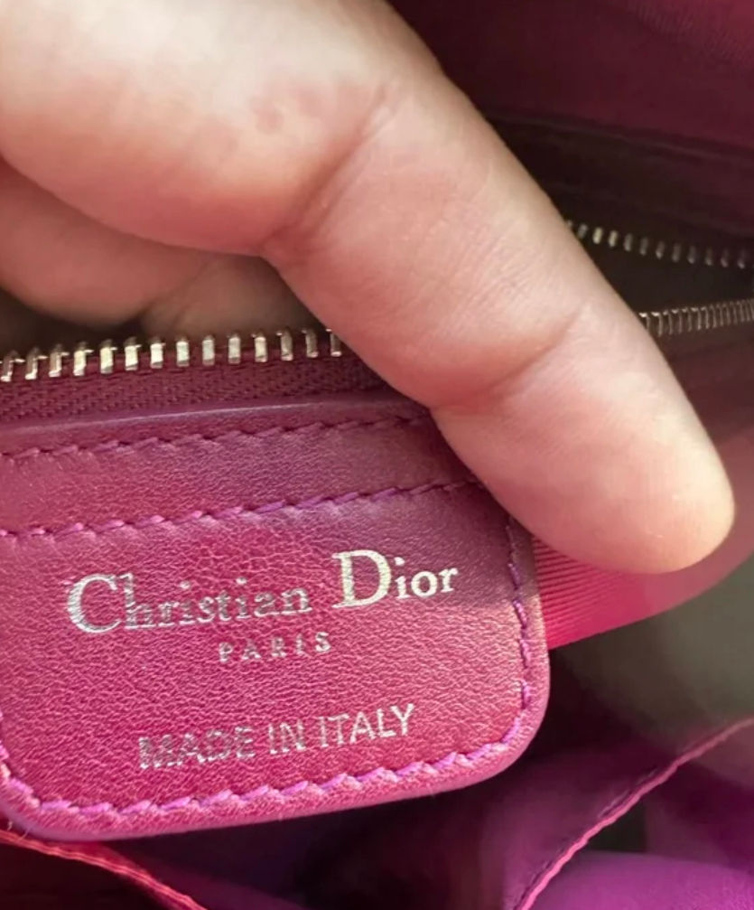 Thumbnail: Dior Cannage boston bag 