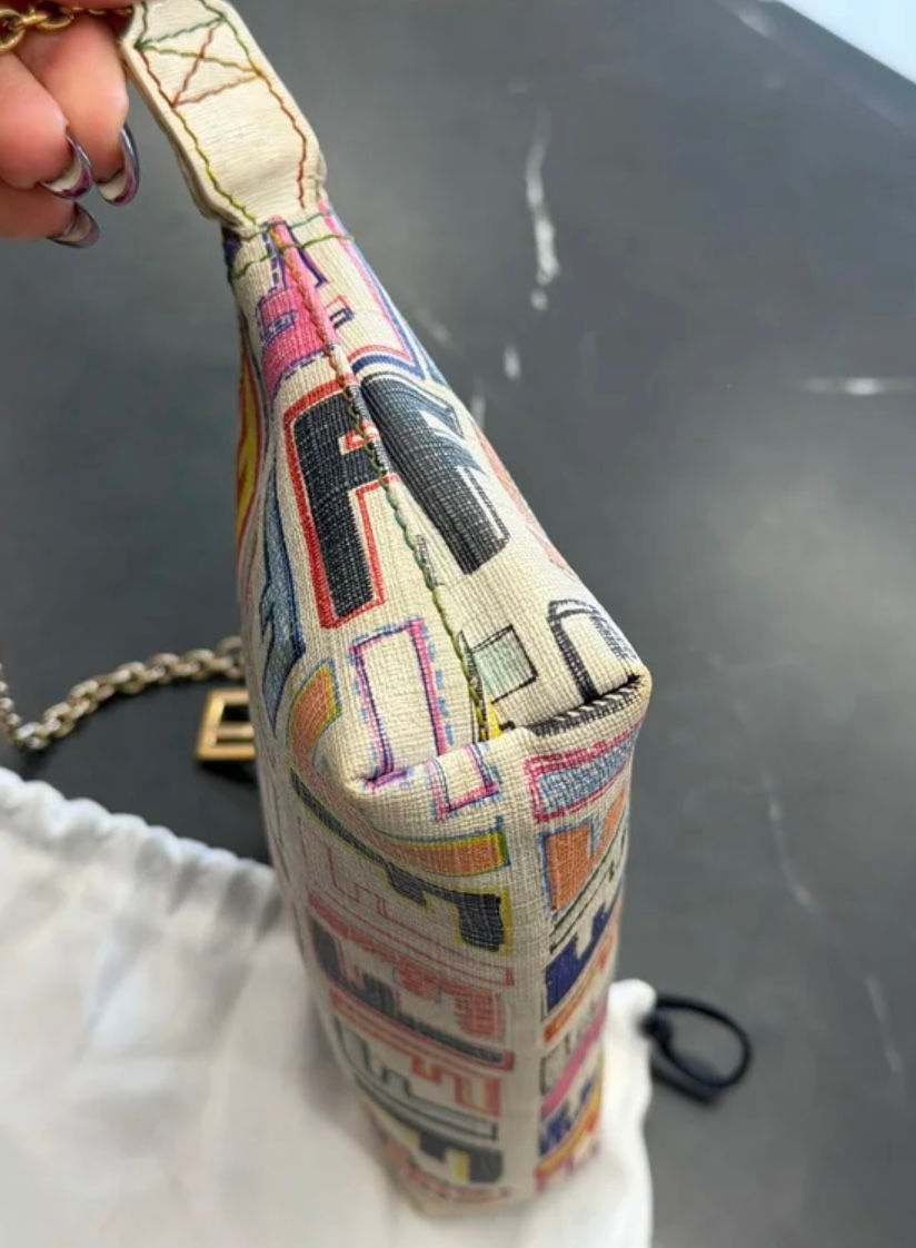 Thumbnail: Rare limited edition fendi ff bag (never worn )