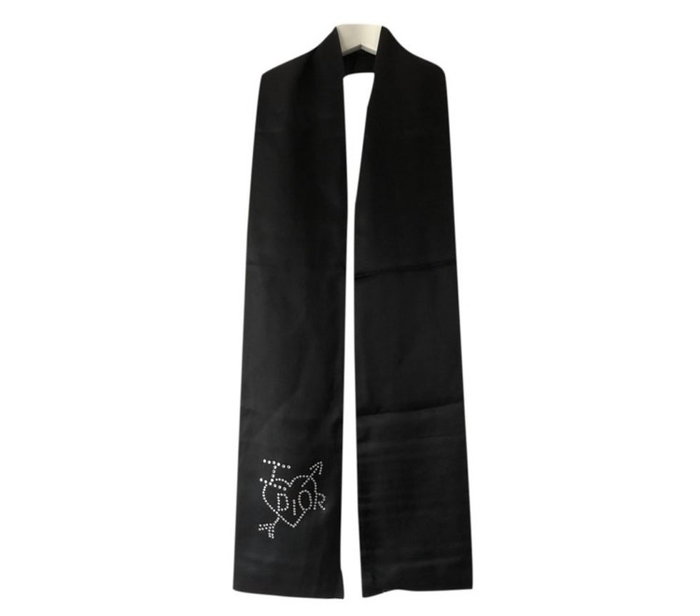 Dior silk scarf