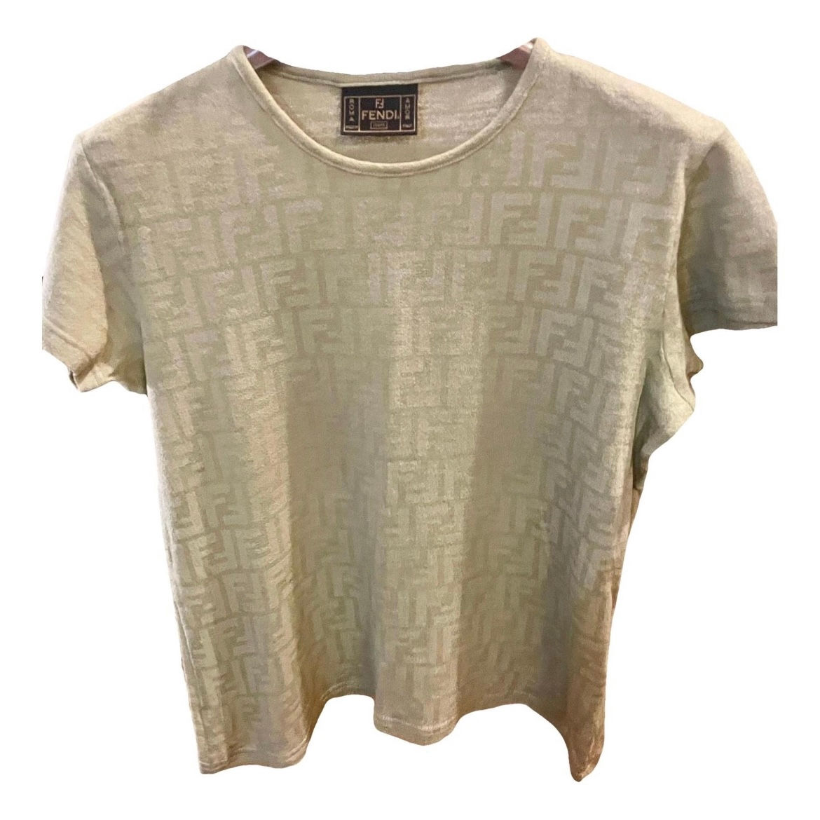 Fendi khaki wool top (M) 