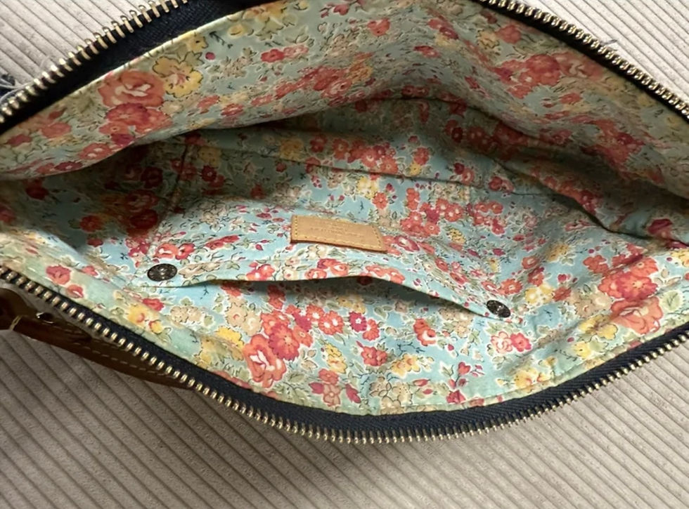 Thumbnail: Super rare Louis Vuitton denim bag 