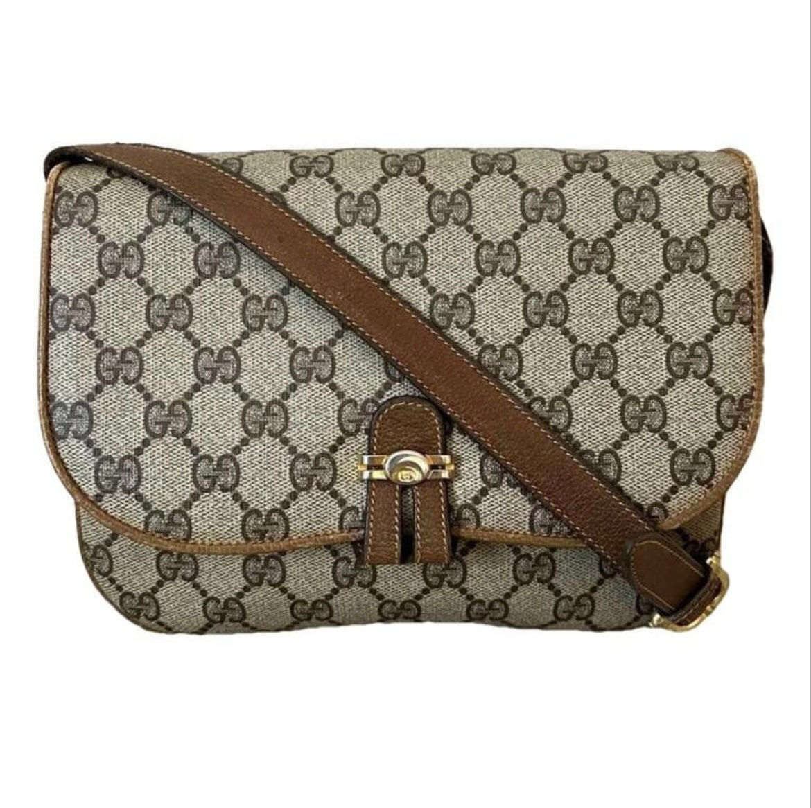 Gucci Monogram Crossbody Bag