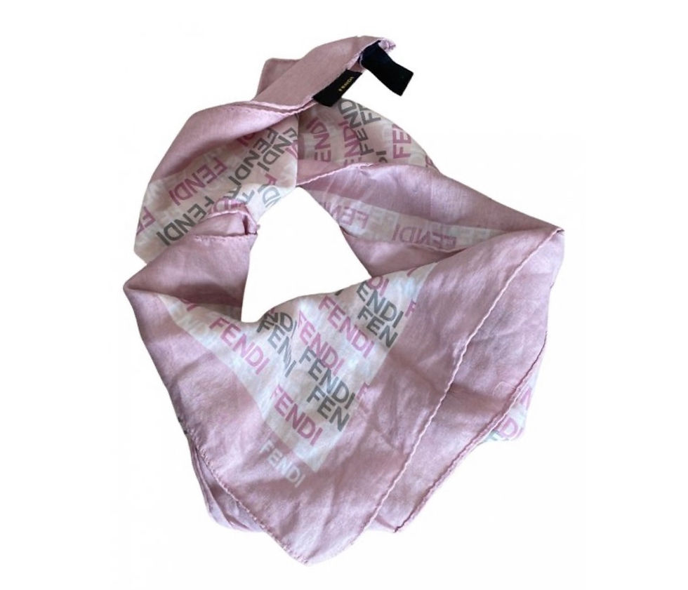 Fendi scarf , cotton