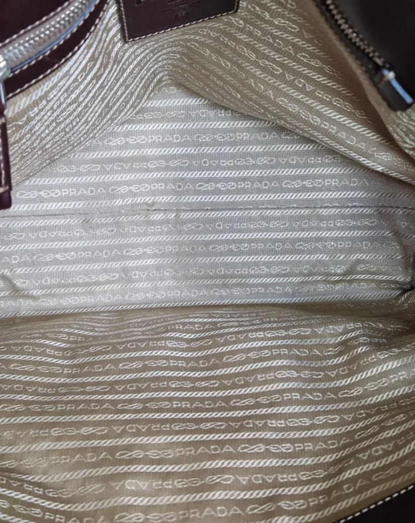 Thumbnail: Prada jacquard tote bag 