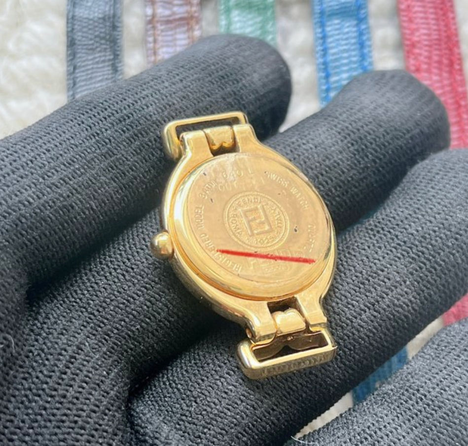 Thumbnail: Super rare fendi  lizard 🦎 watch set 