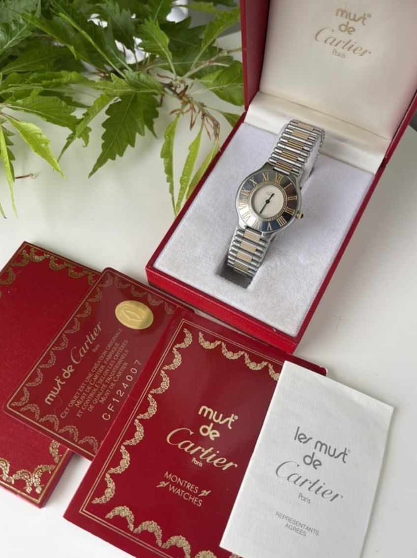 Vintage Cartier "Must21" watch