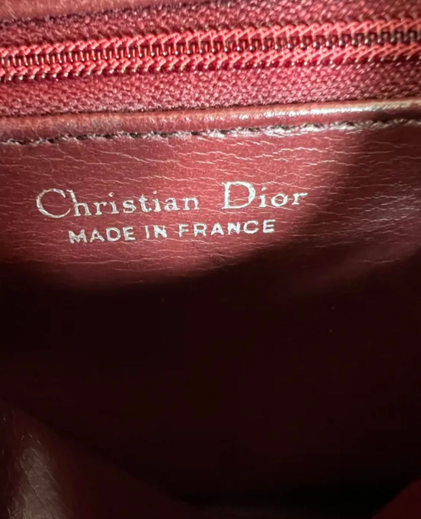 Thumbnail: Dior leather bag 