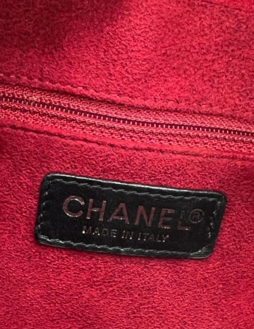 Thumbnail: CHANEL Patent Chocolate Bar CC Shoulder Bag