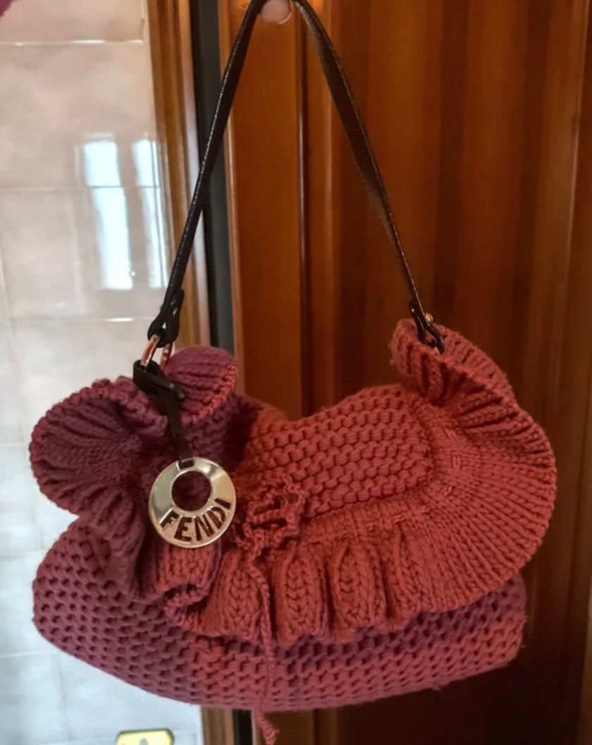 Thumbnail: Rare Fendi wool bag 