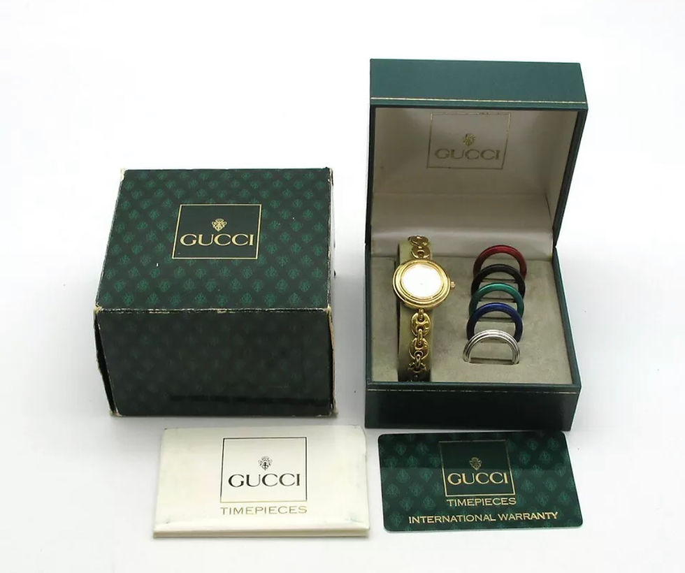 Gucci watch set