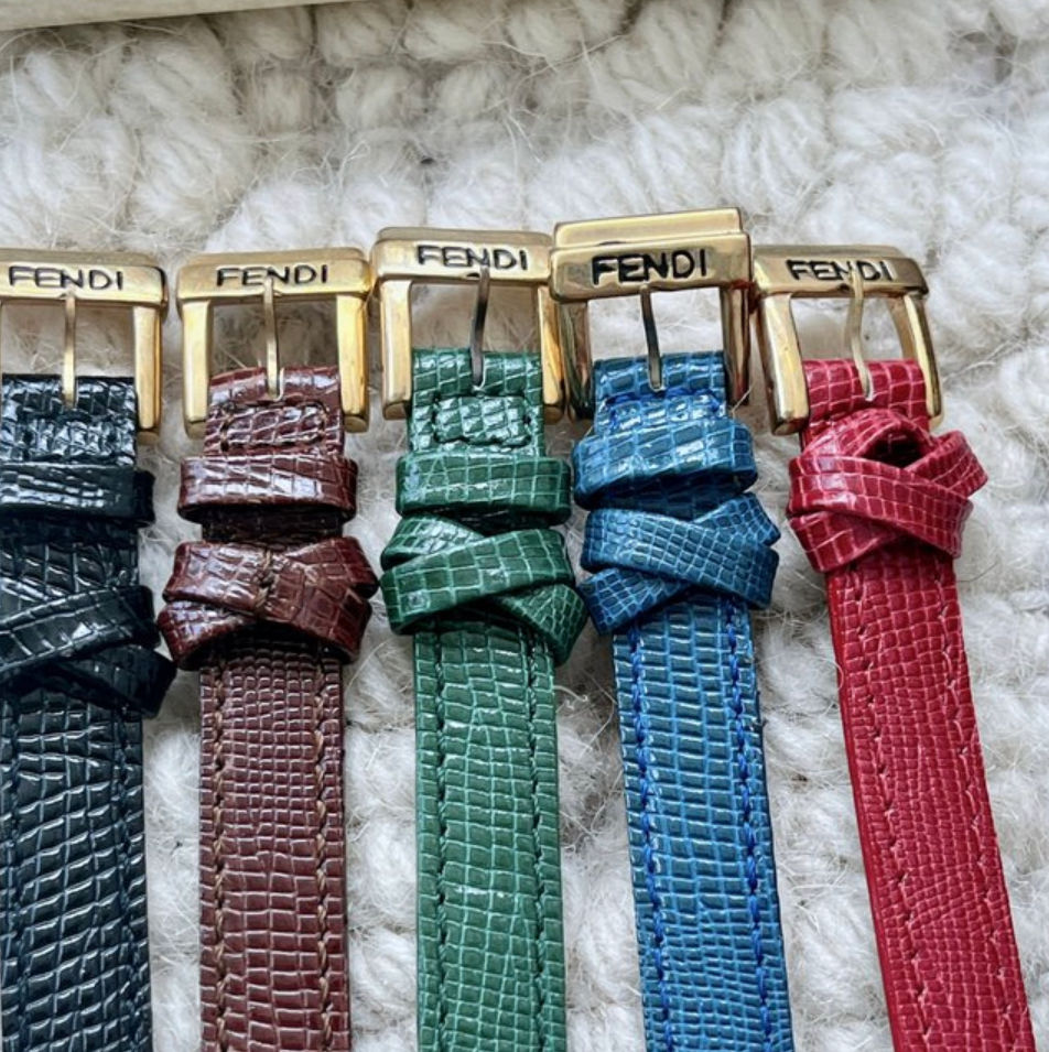Thumbnail: Super rare fendi  lizard 🦎 watch set 