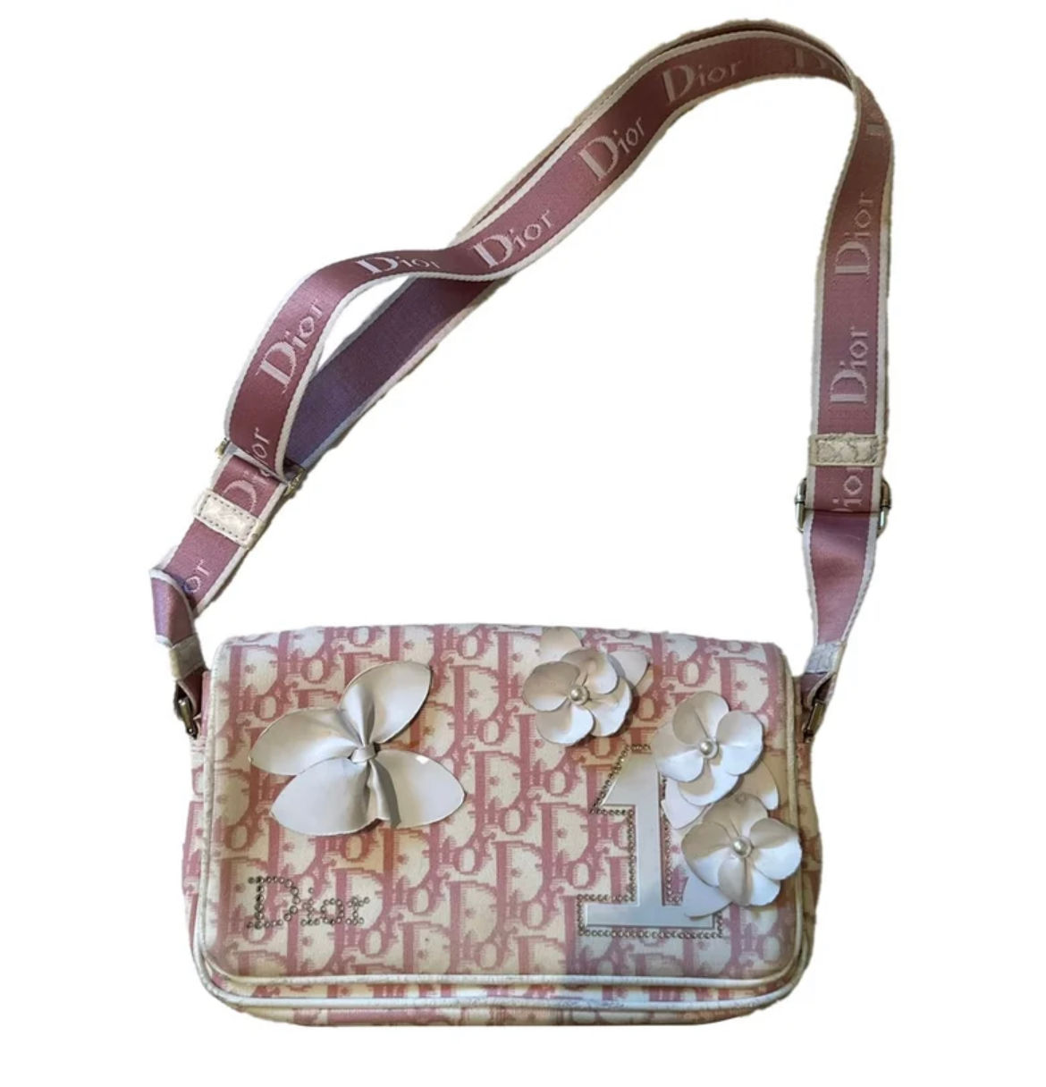 Rare Dior diorissimo trotter flap bag