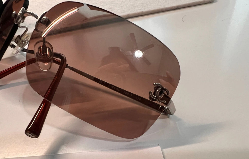 Thumbnail: Rare chanel sunglasses 