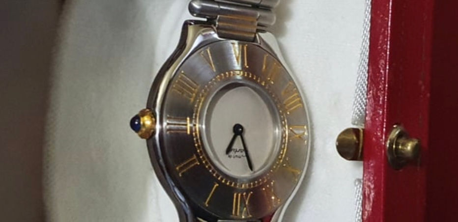 Thumbnail: Cartier vintage watch 