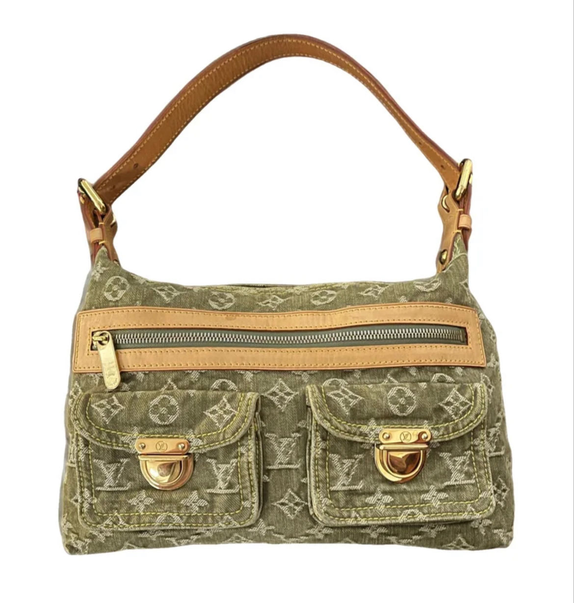 Rare Louis Vuitton baggy denim bag