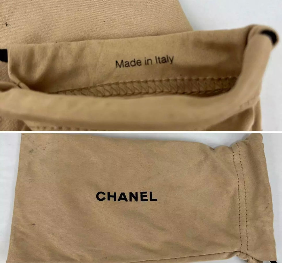Thumbnail: Rare chanel rhinestone sunglasses 