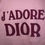 Thumbnail: DIOR J’ADORE pink top (M)