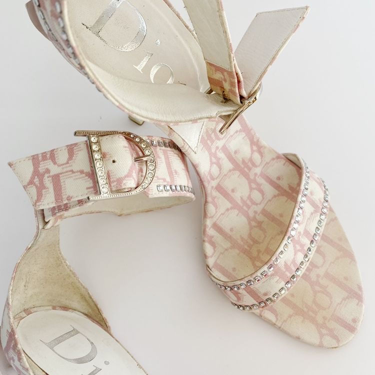 Dior pink heels (37.5 Eu)
