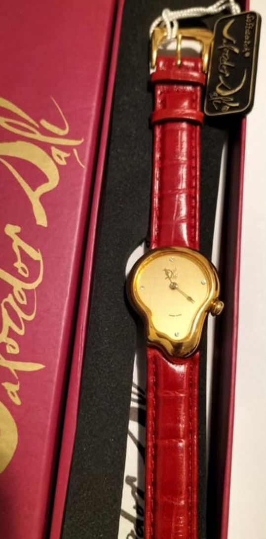 Thumbnail: Super rare Salvador Dali watch (never worn , with tag) 