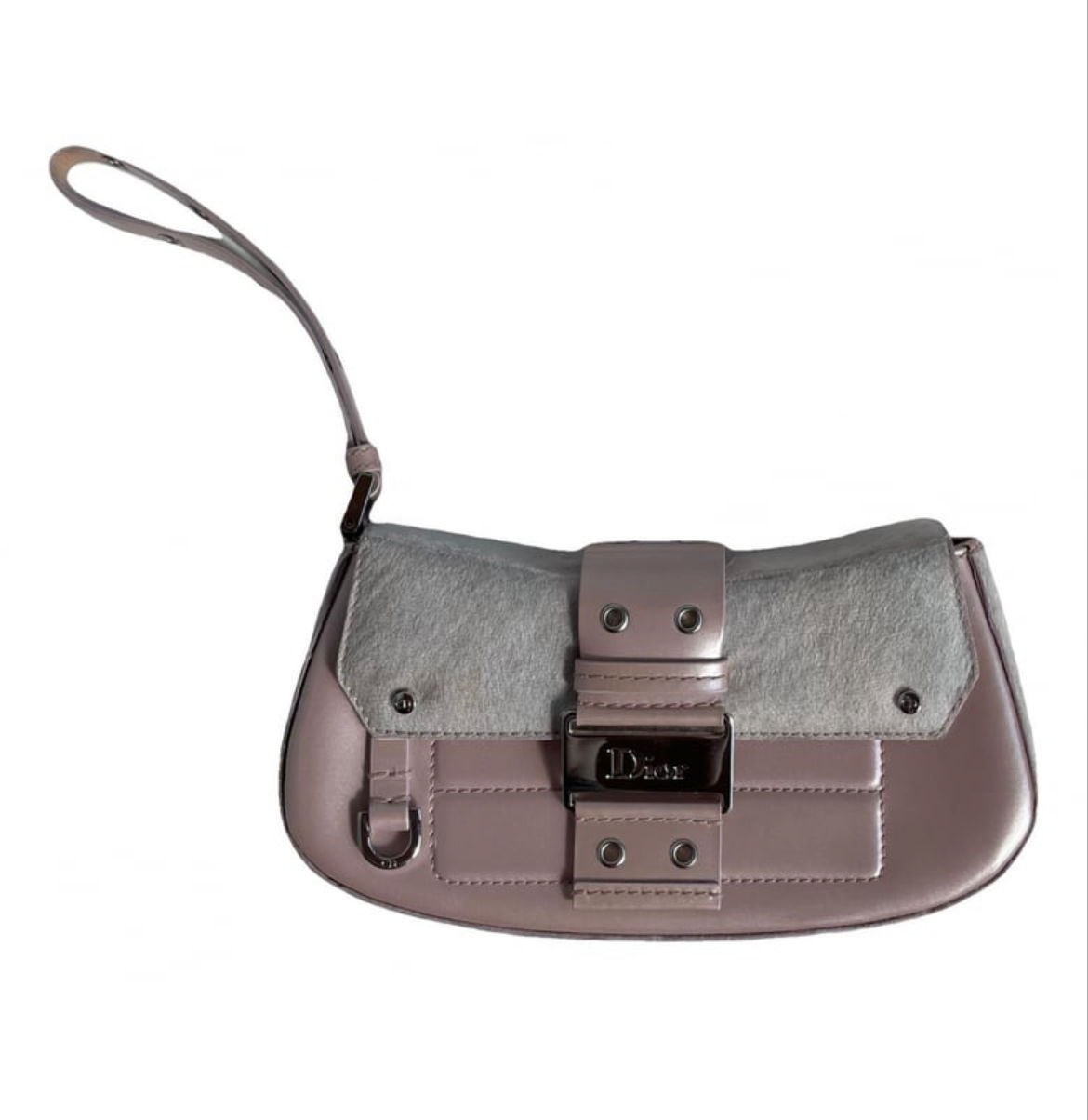 Rare limited edition Dior Pink Colombus Steet Chic Clutch