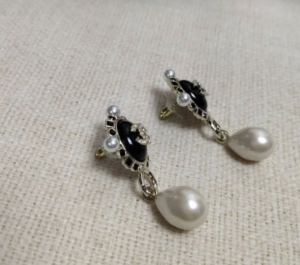 Thumbnail: Rare Chanel earrings (never worn)