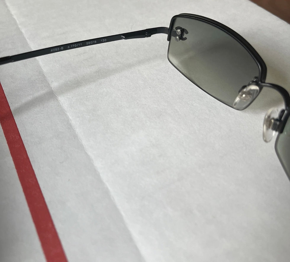 Thumbnail: Rare chanel sunglasses 