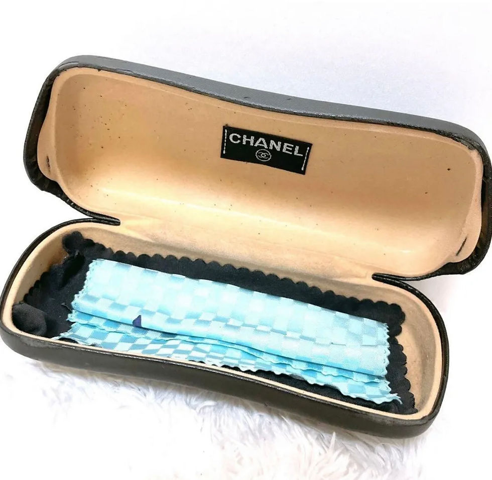 Thumbnail: Rare Chanel rhinestone sunglasses 