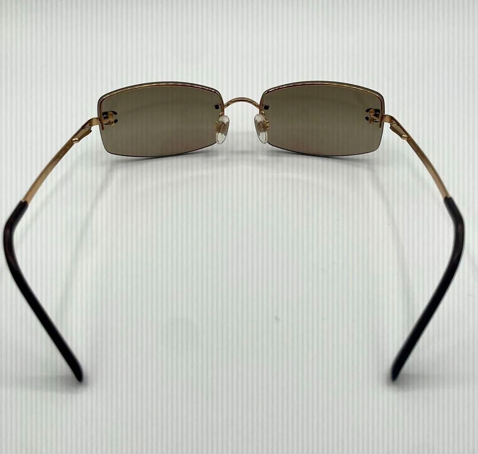 Thumbnail: Rare Chanel rhinestone sunglasses 