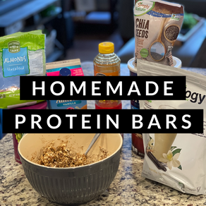 What’s Cookin’ Wednesday – Homemade Protein Bars