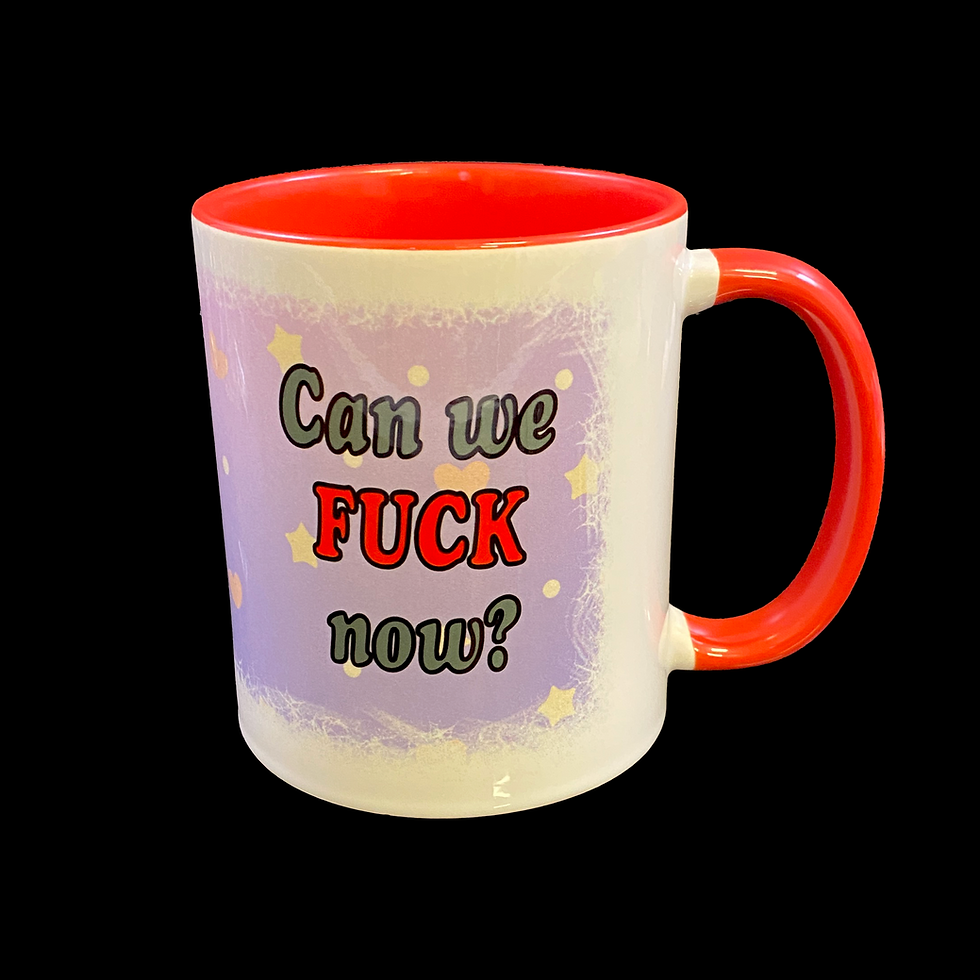 Miniatura: Banner photo of a mug in red I Love You Love Smiths' Funny Romantic Enchanted Mug for Couples