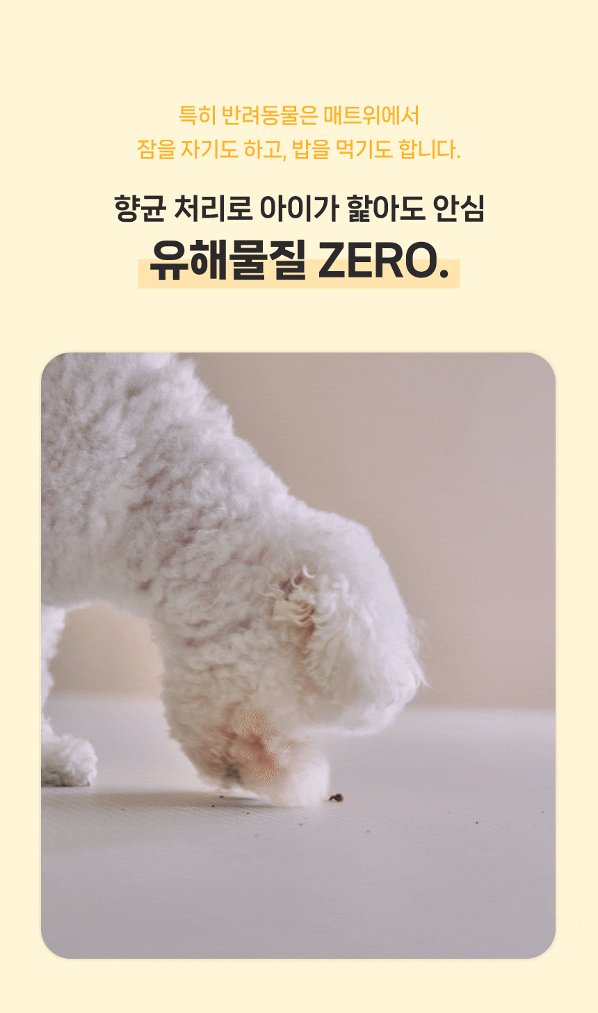 반려동물 제품 상세페이지 ㅣ 발매트 상세페이지 ㅣ 하이앤드 디자인 스튜디오 ㅣ 상세페이지 제작