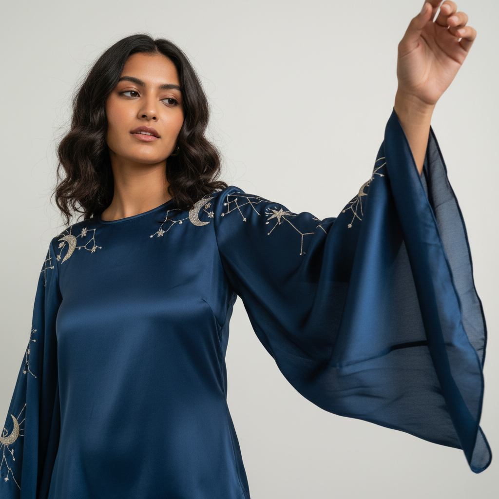 Celestial Silk Blouse
