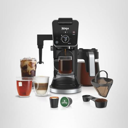 Thumbnail: Ninja Hot and Iced Coffee Maker, Single Serve Coffee Maker and Drip Coffee .