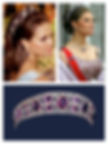 2 exquisite examples of amethyst tiaras, one in British hands and one in Swedish