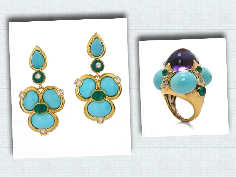 Helen Mirren's David Webb jewelry