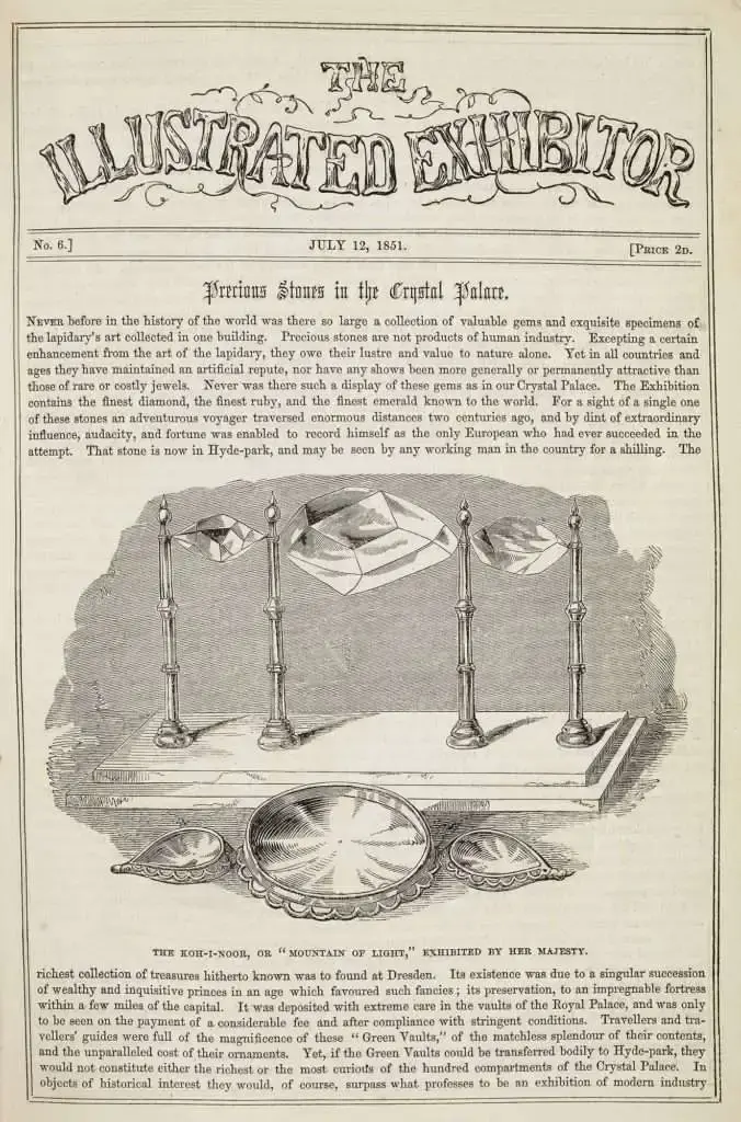 The advertisement for the Exhibition