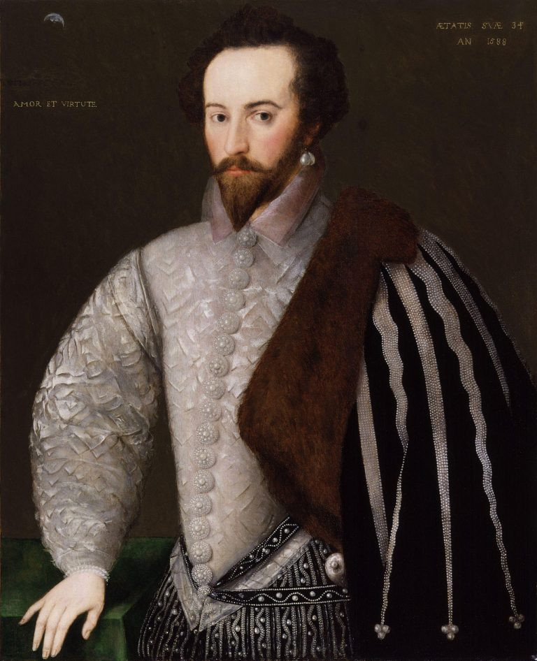 Sir Walter Raleigh, 1588