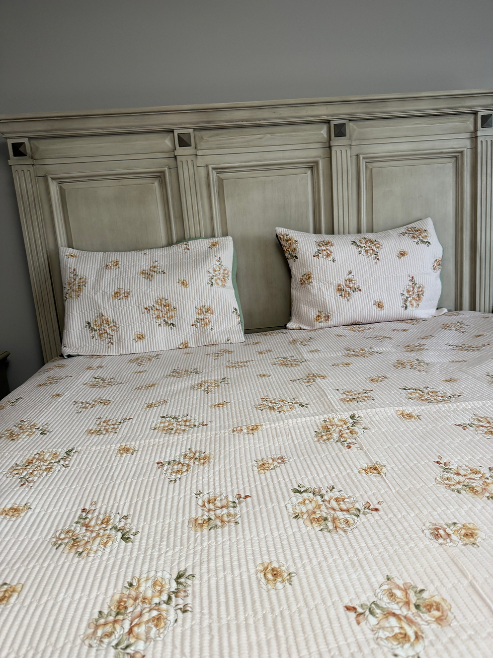Thumbnail: Cotton King 4-Piece Bedcover Set