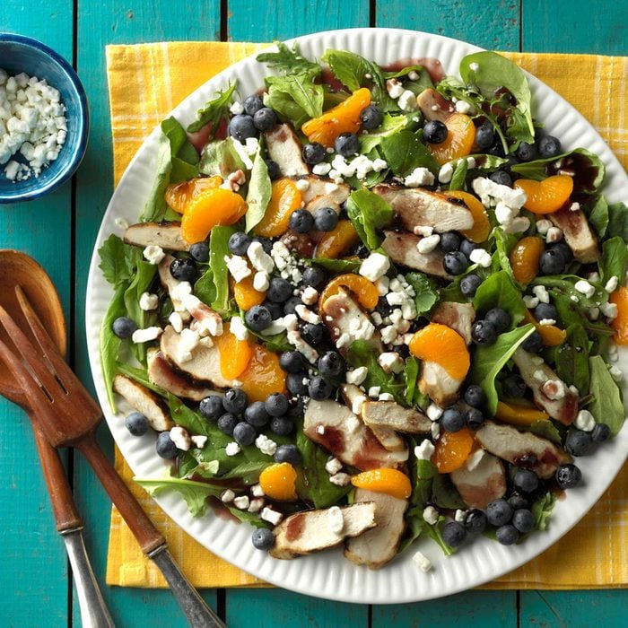 Chicken Salad with Blueberry Vinaigrette