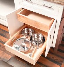 pull out lower shelves