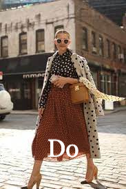 mixed prints outfit